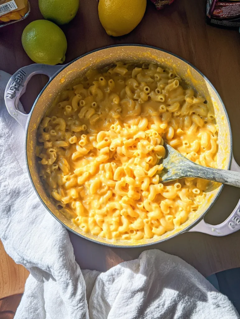 One Pot Creamy Mac and Cheese (Stovetop)