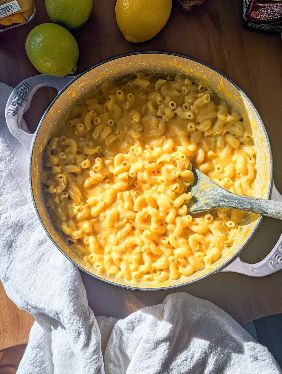 One Pot Creamy Mac and Cheese