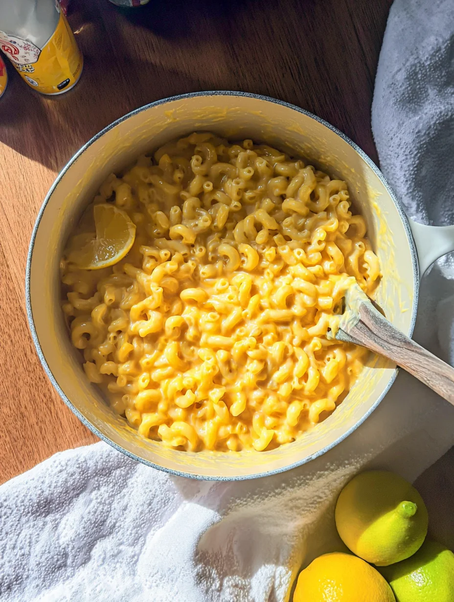 One Pot Creamy Mac and Cheese
