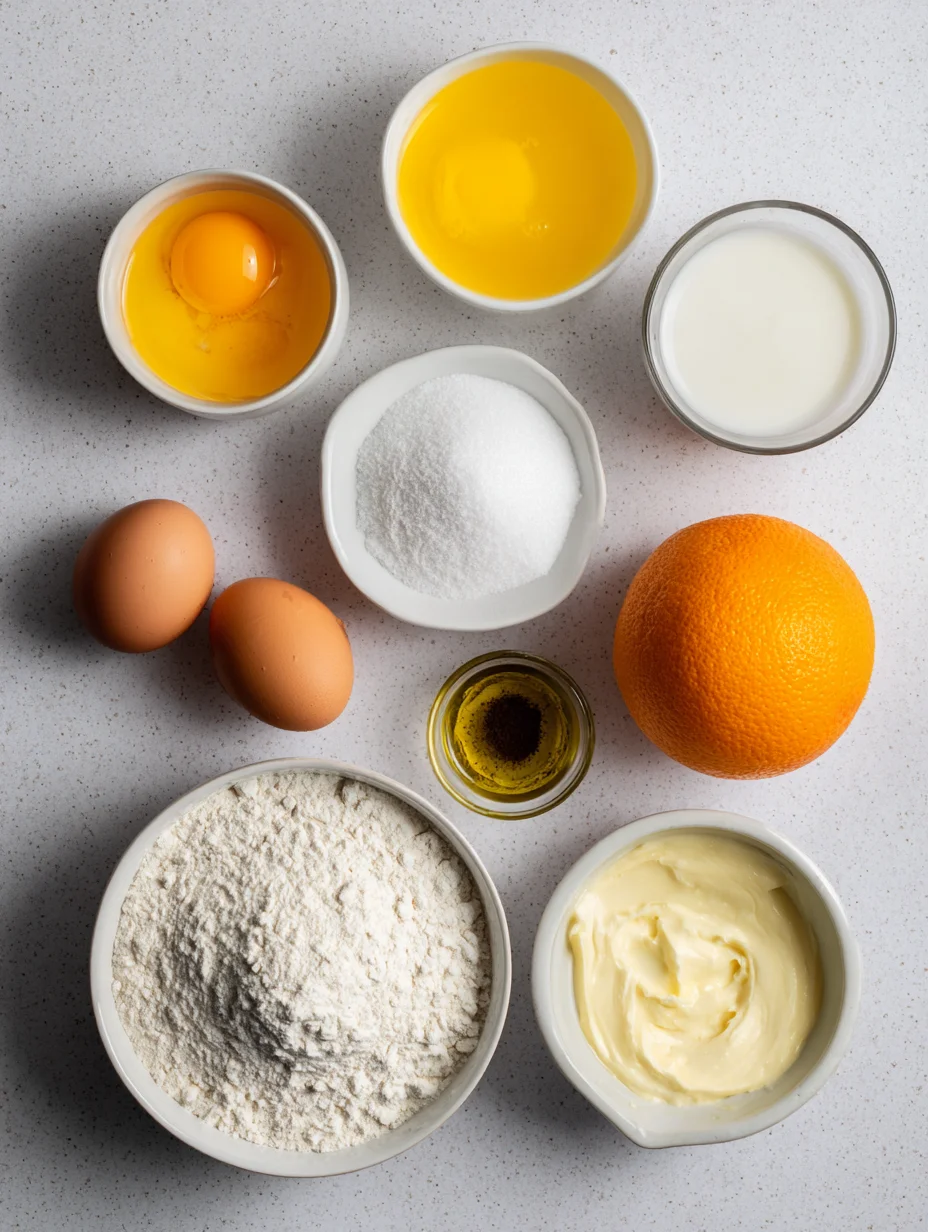 Orange Cardamom Muffins