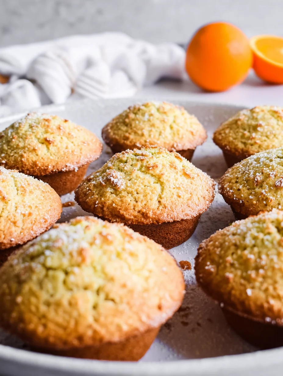 Orange Cardamom Muffins