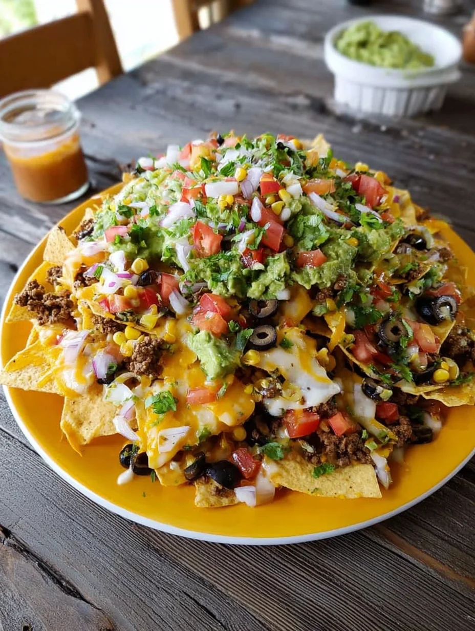 Oven-Baked Nachos