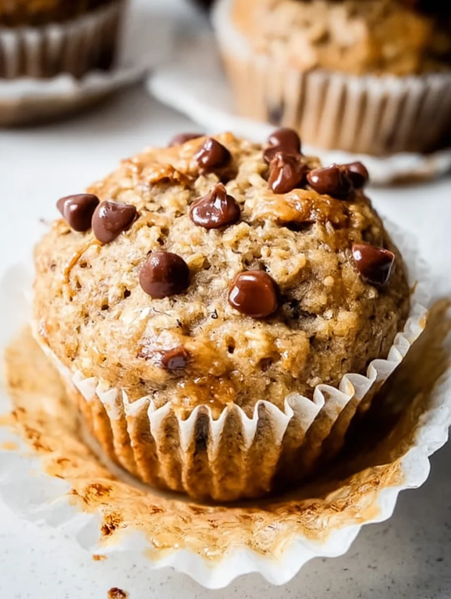 Peanut Butter Banana Muffins