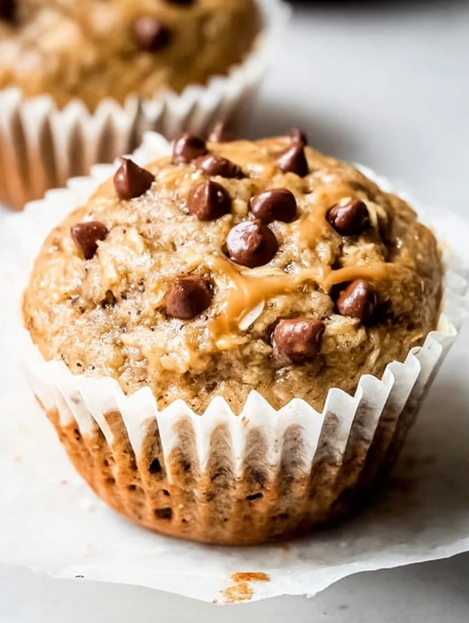 Peanut Butter Banana Muffins
