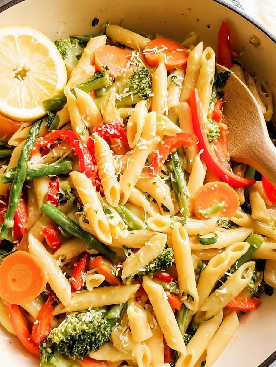 Penne Pasta Primavera