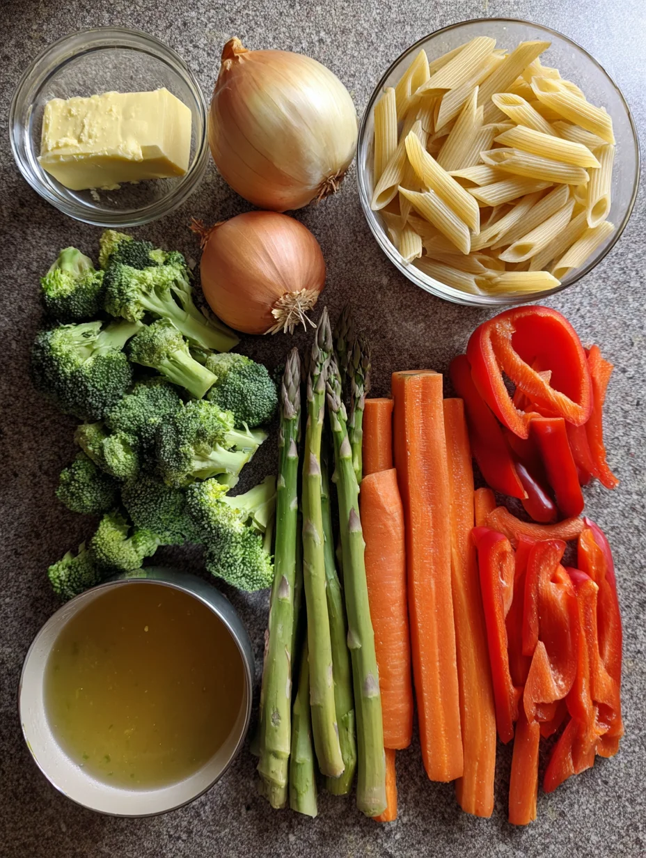 Penne Pasta Primavera