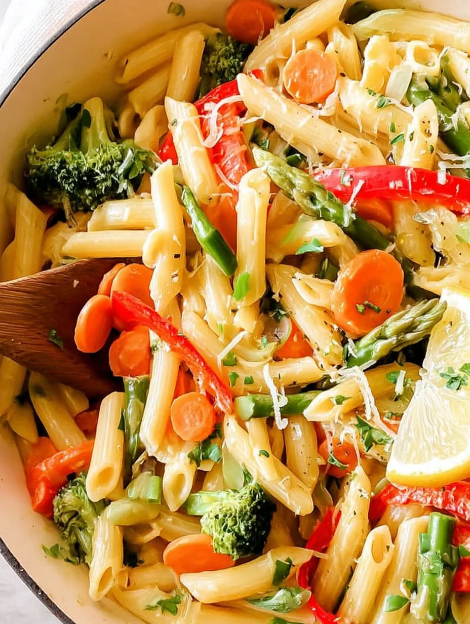 Penne Pasta Primavera