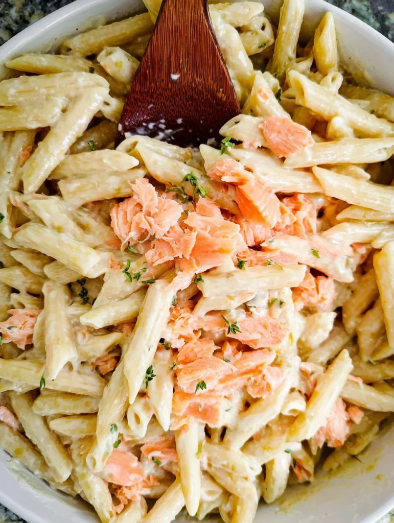 Salmon Alfredo
