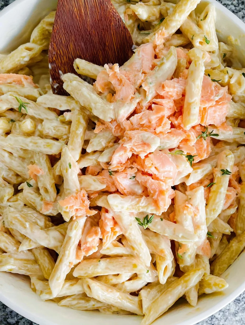 Salmon Alfredo