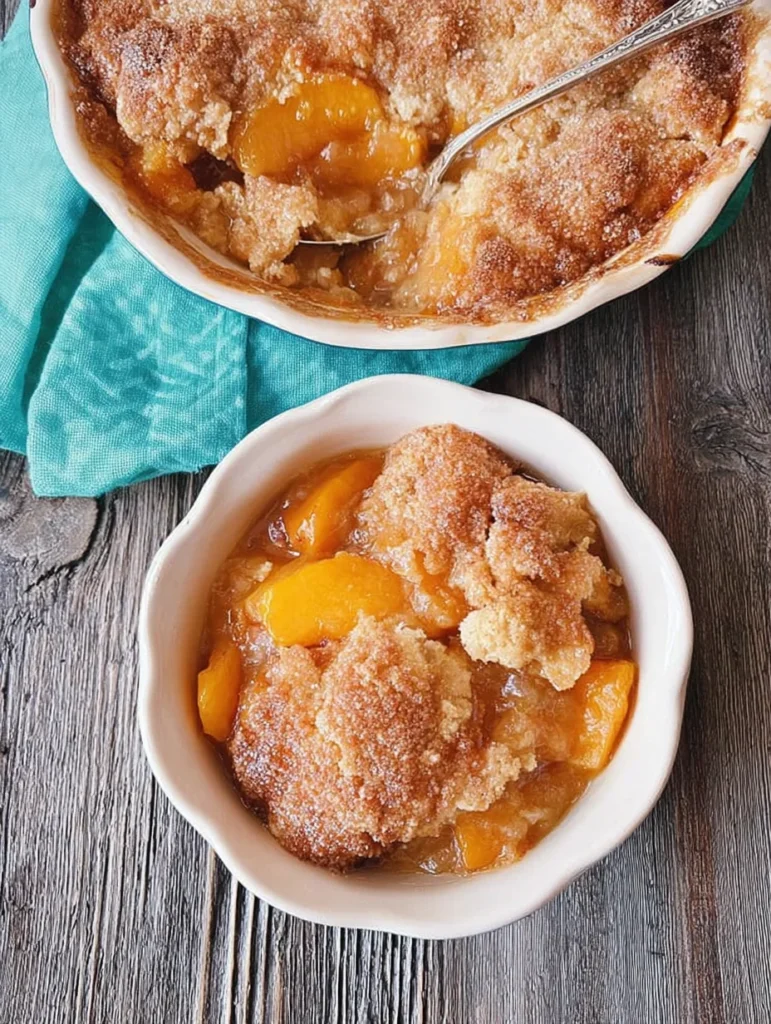 The Best Southern Peach Cobbler Recipe