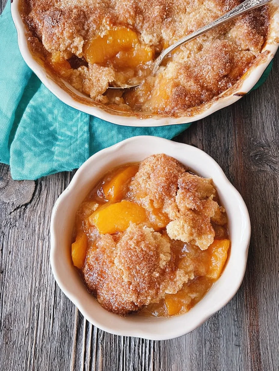Southern Peach Cobbler