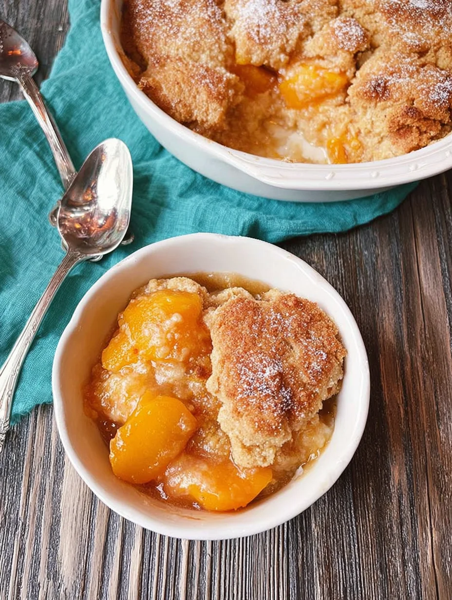Southern Peach Cobbler