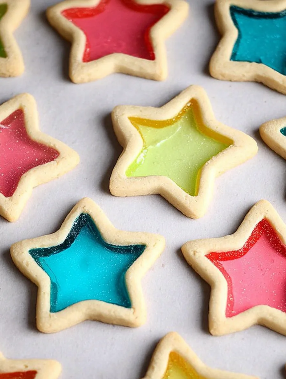 Stained Glass Cookies