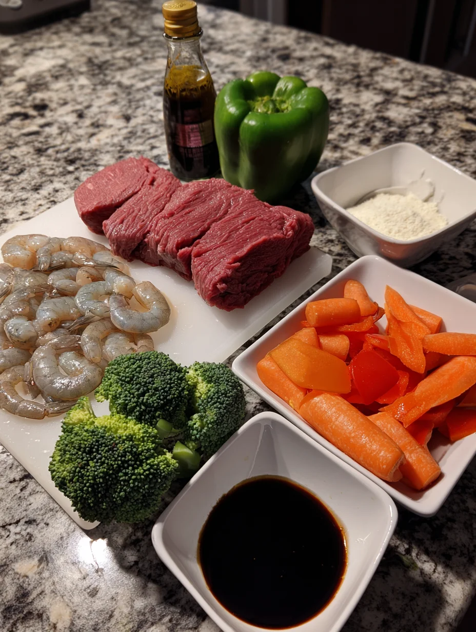 Steak and Shrimp Stir Fry