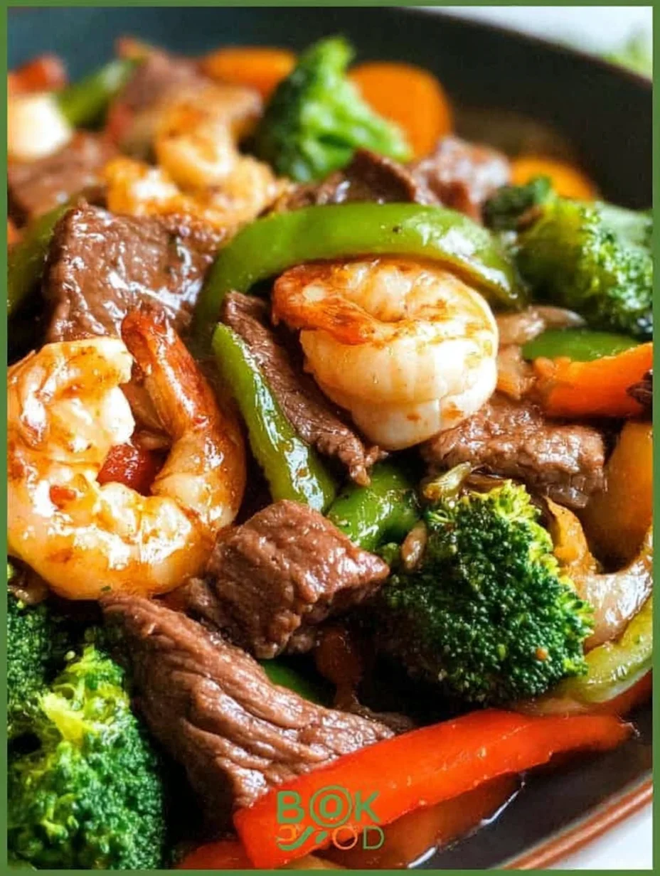 Steak and Shrimp Stir Fry