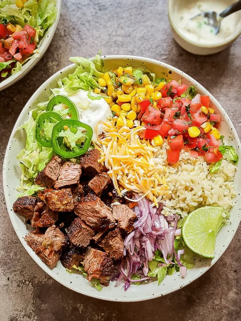 Steak Burrito Bowls (Chipotle Copycat)
