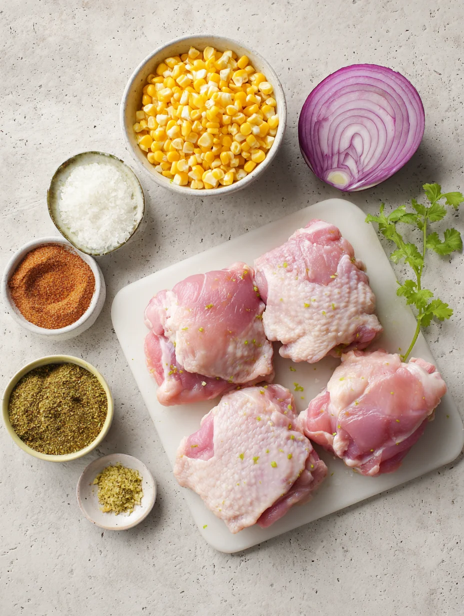 Street Corn Chicken Rice Bowl