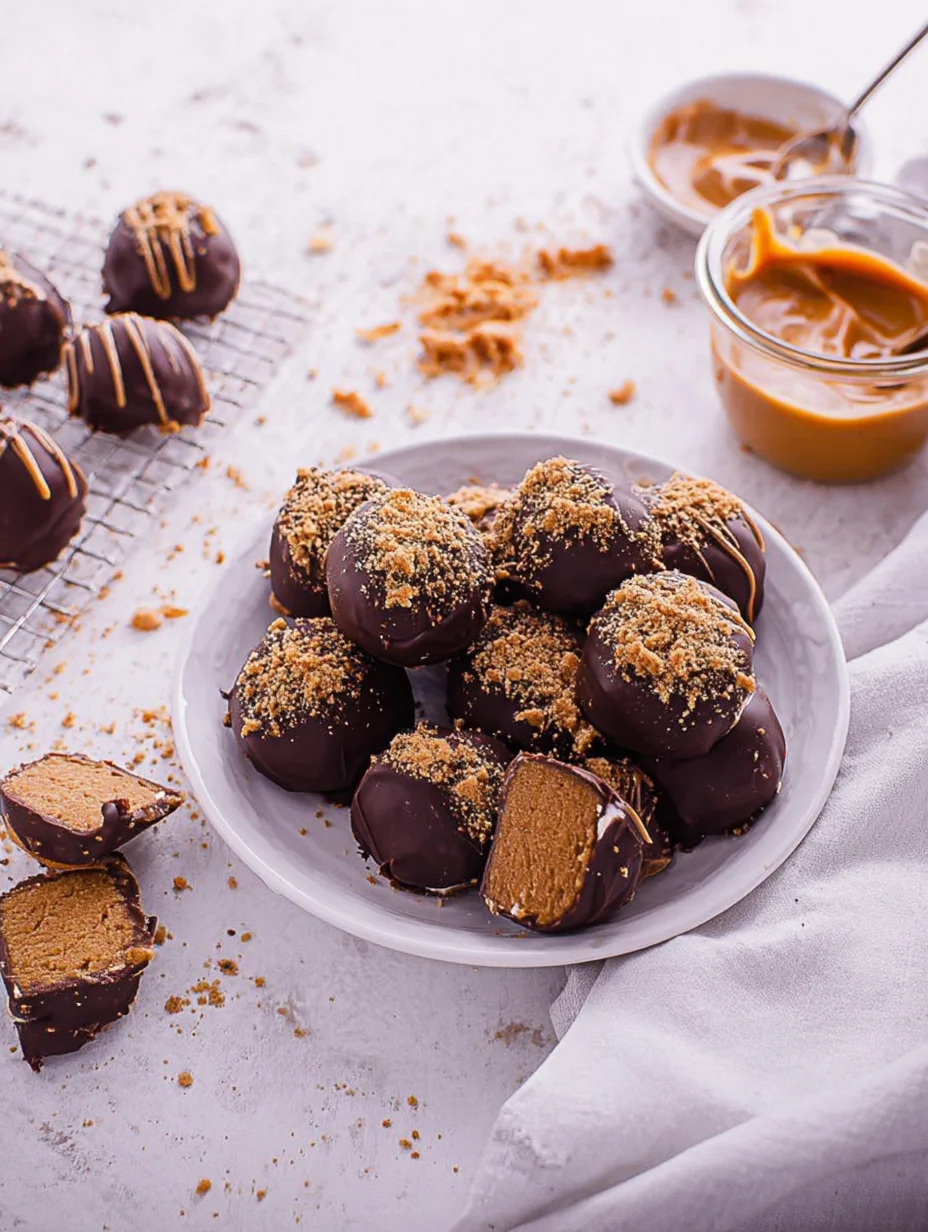 Truffles au Spéculoos