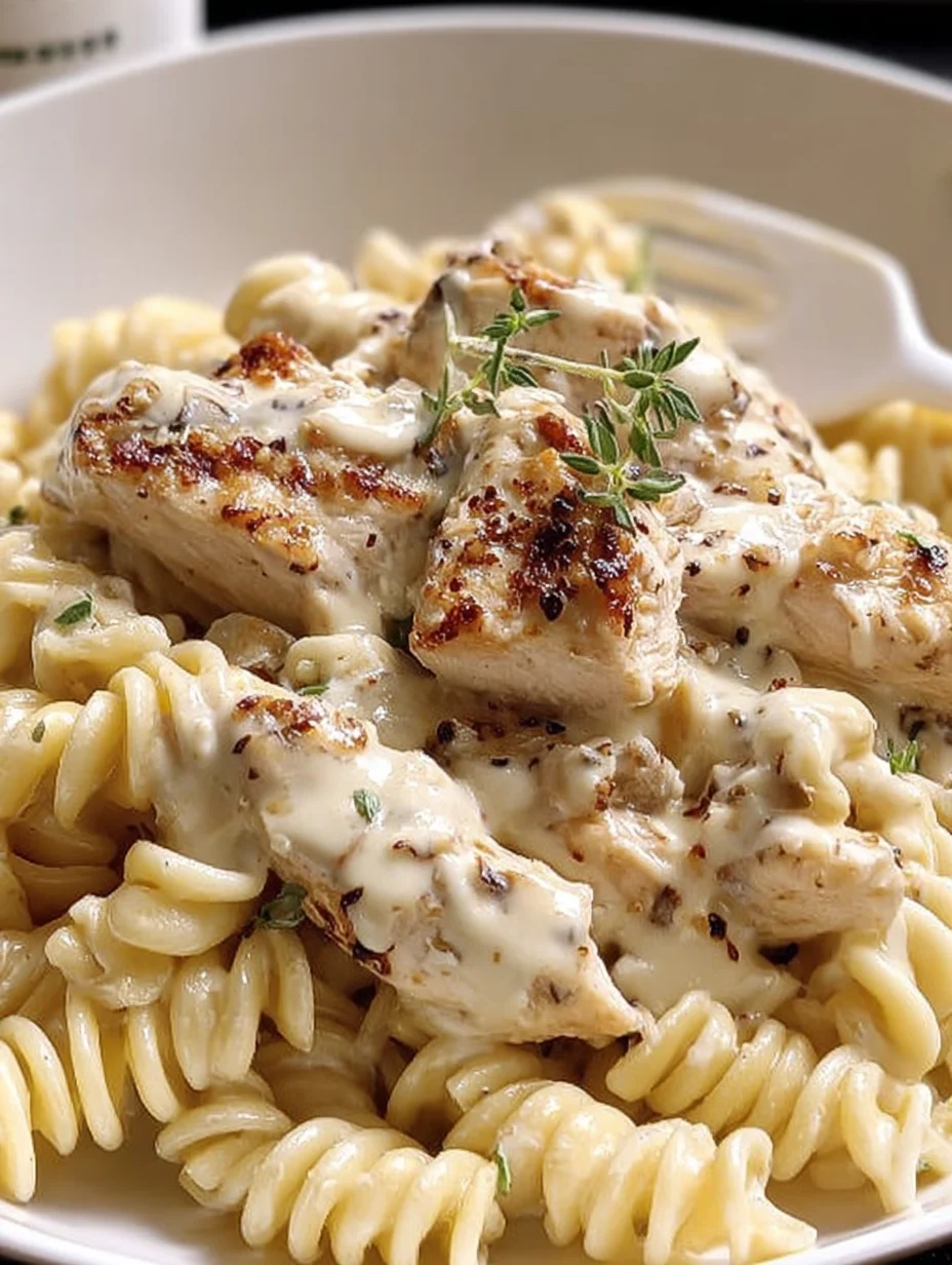 White Cheddar Chicken Pasta