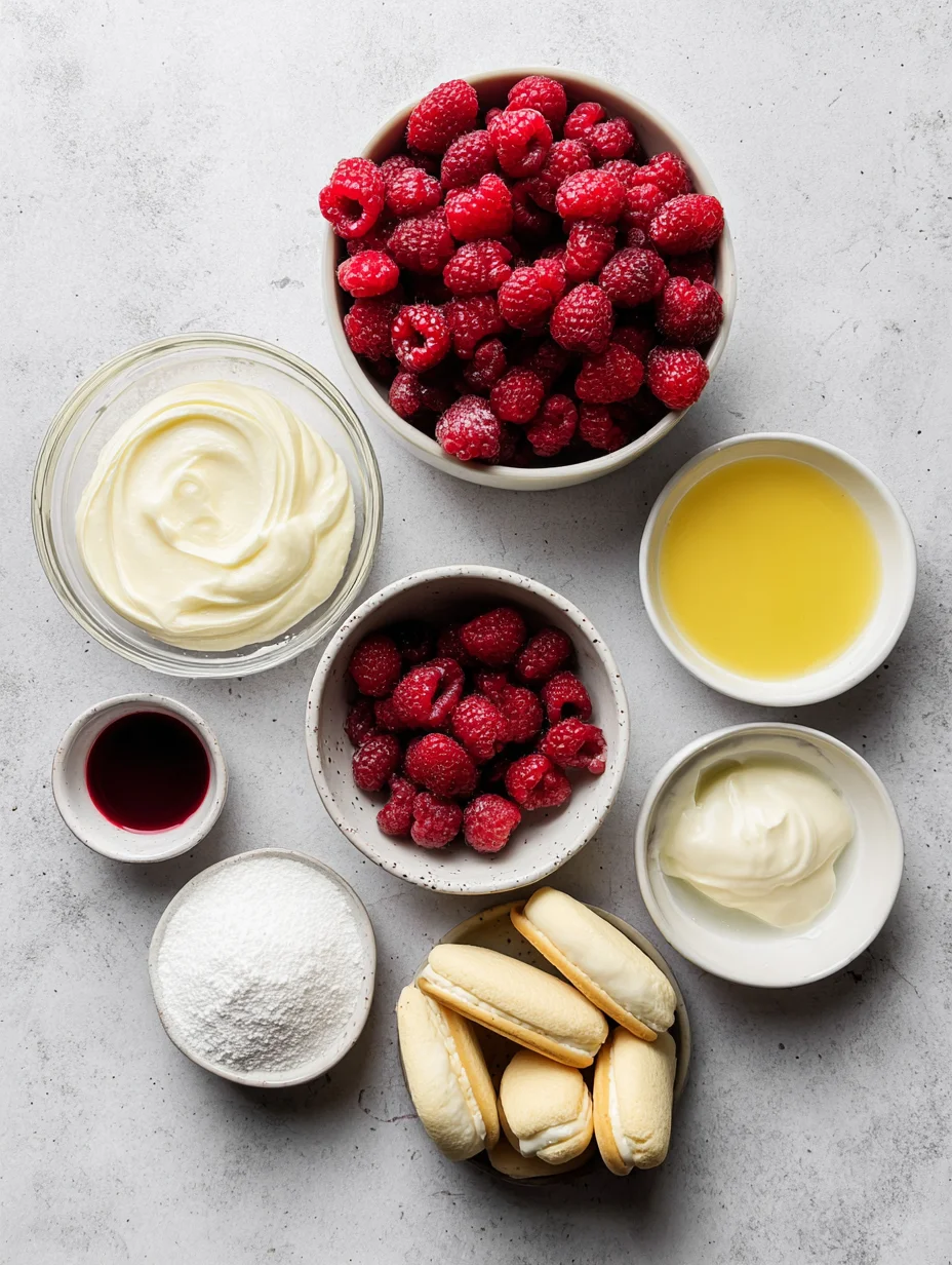 White Chocolate Raspberry Tiramisu