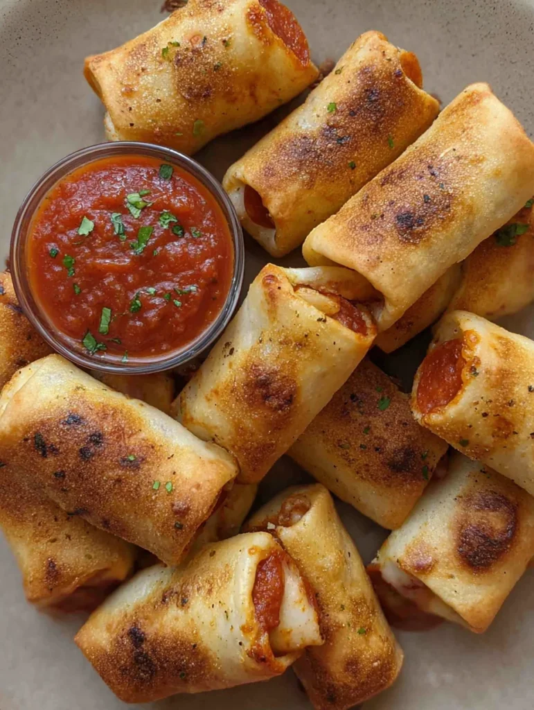 Air Fryer Pizza Rolls