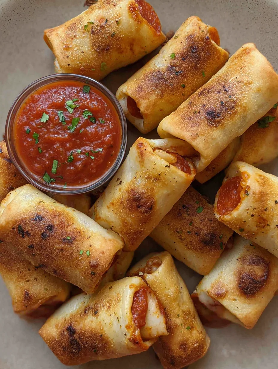 Air Fryer Pizza Rolls