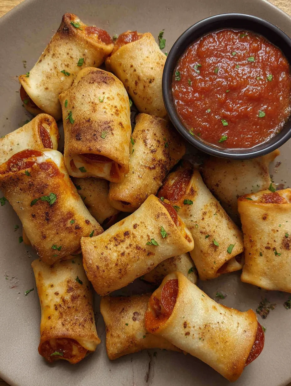Air Fryer Pizza Rolls