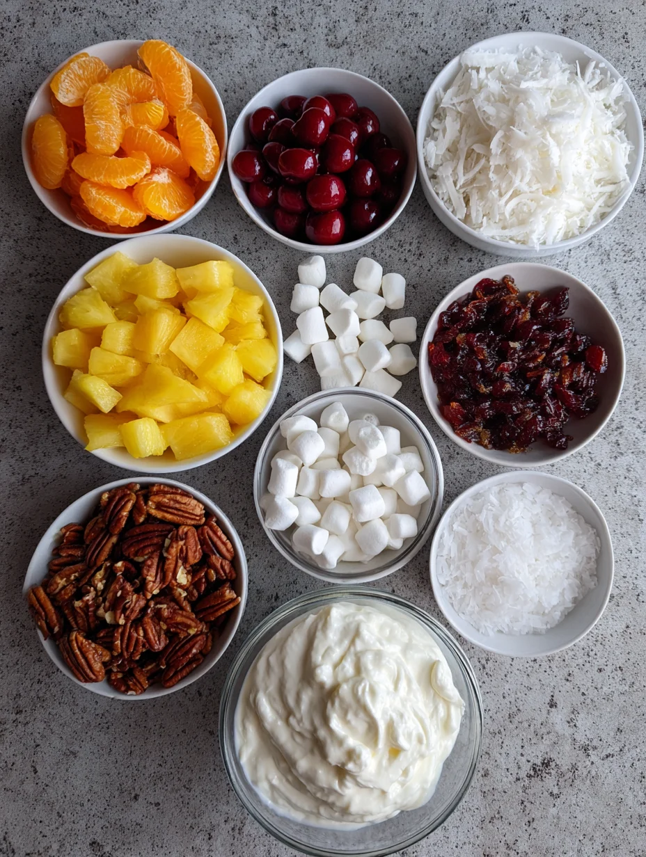 Ambrosia Salad with Cool Whip