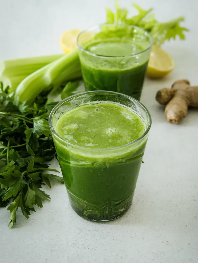 Best Green Detox Smoothie for Weight loss | Apple Spinach Detox Smoothie