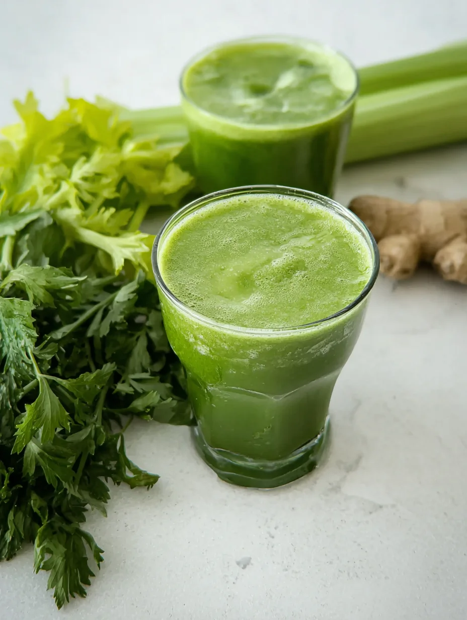 Apple Spinach Detox Smoothie