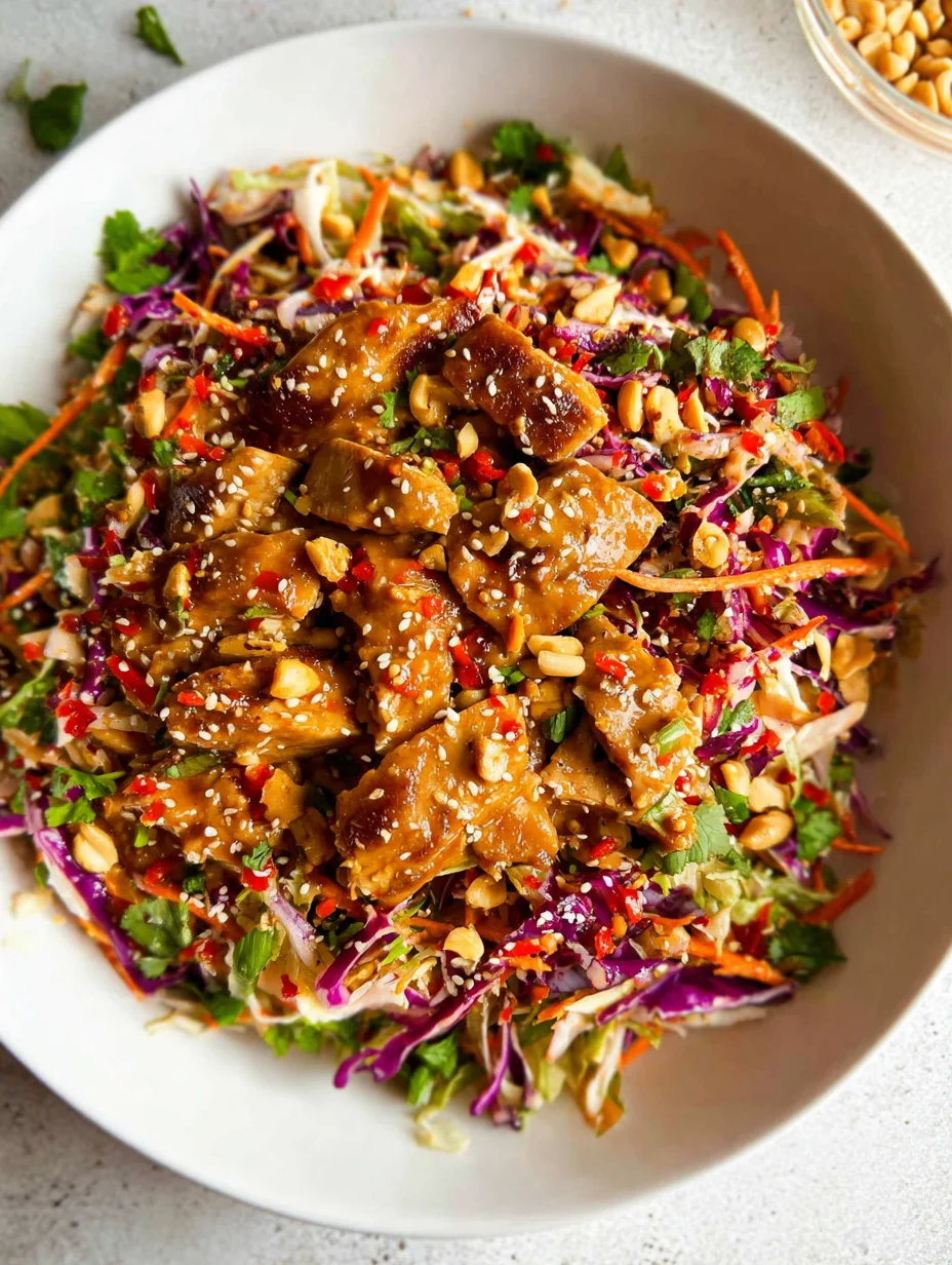 Asian Chicken Crunch Salad