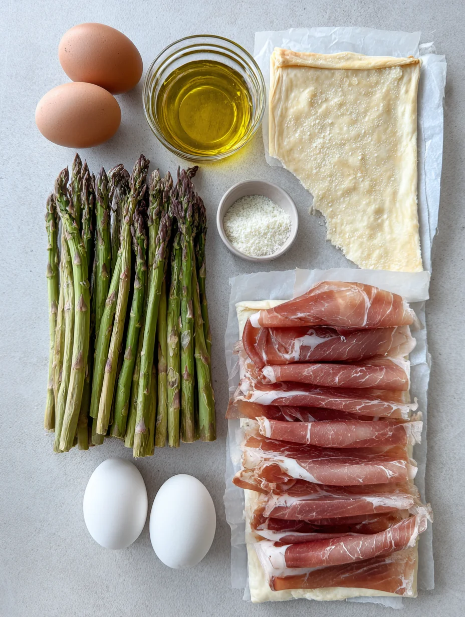 Asparagus Puff Pastry Bundles