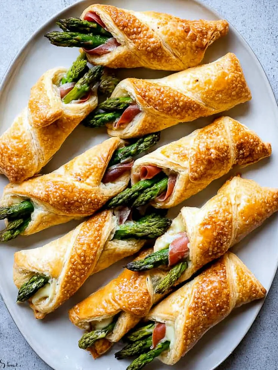Asparagus Puff Pastry Bundles