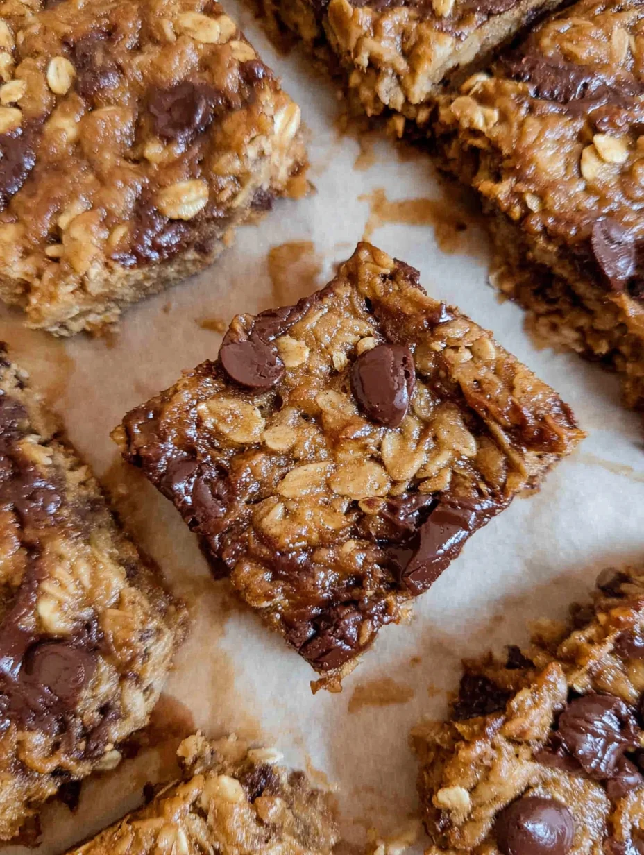 Banana Oatmeal Bars