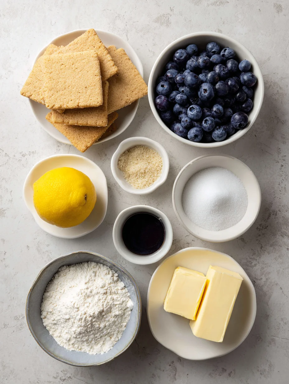 Blueberry Crumble Cheesecake