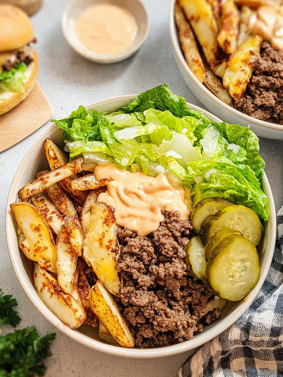 Burger Bowls