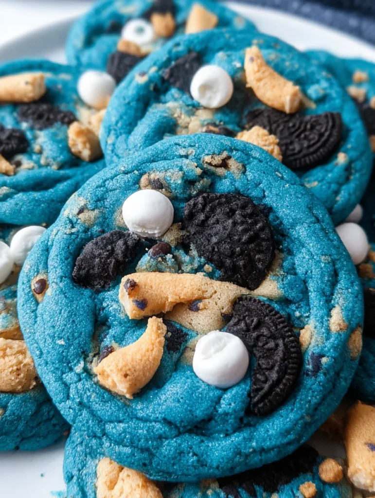 Cookie Monster Cookie Recipe