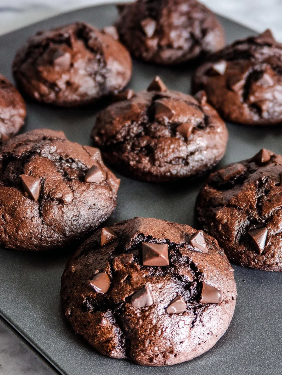 Double Chocolate Chip Muffins