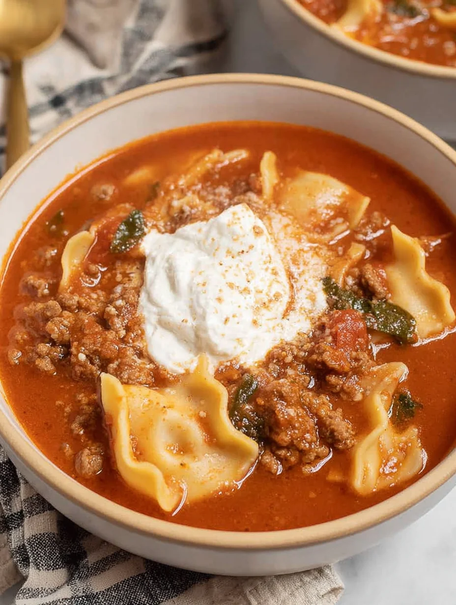 Gluten Free Lasagna Soup