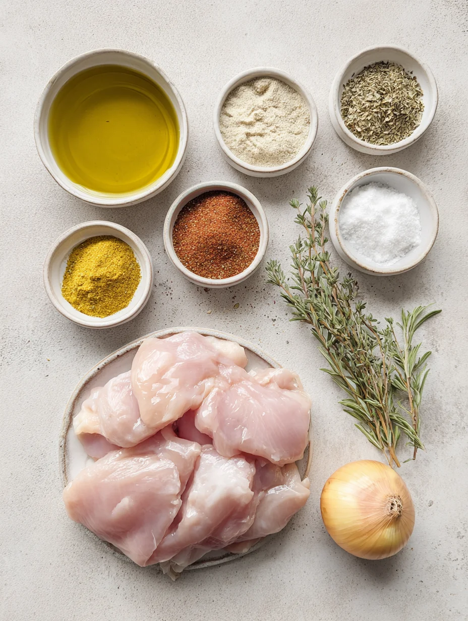 Healthy Chicken and Vegetables Skillet