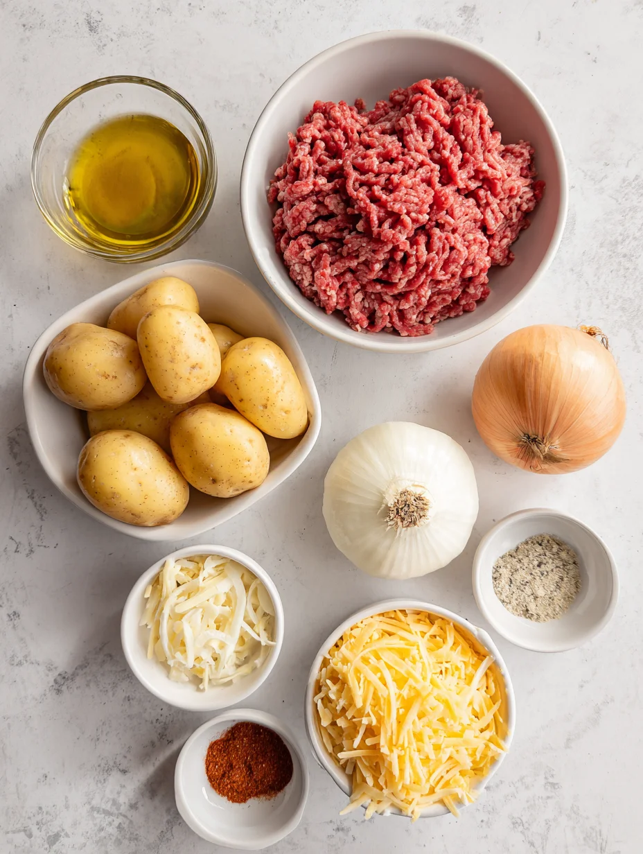 Hobo Casserole Ground Beef