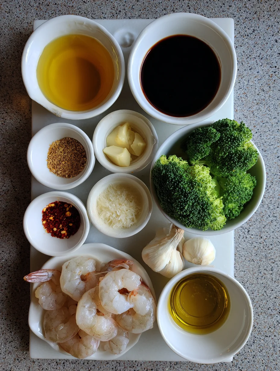 Honey Garlic Butter Shrimp and Broccoli