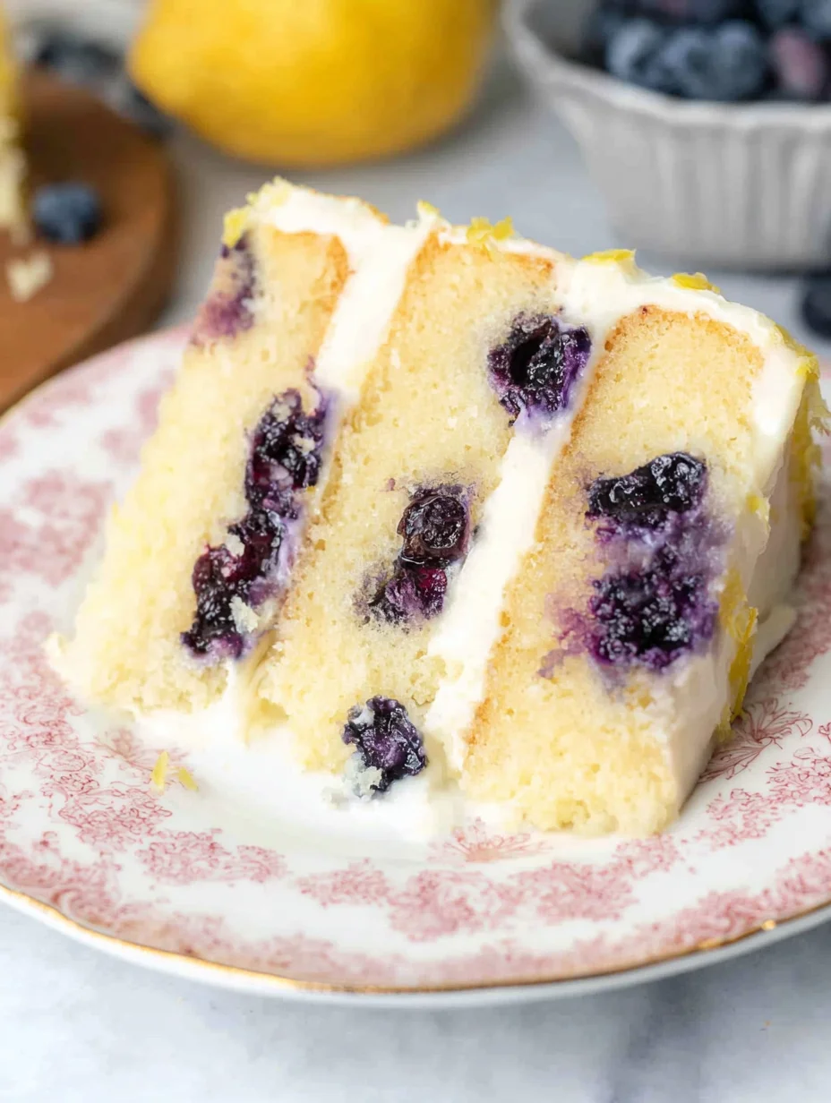 Lemon Blueberry Cake