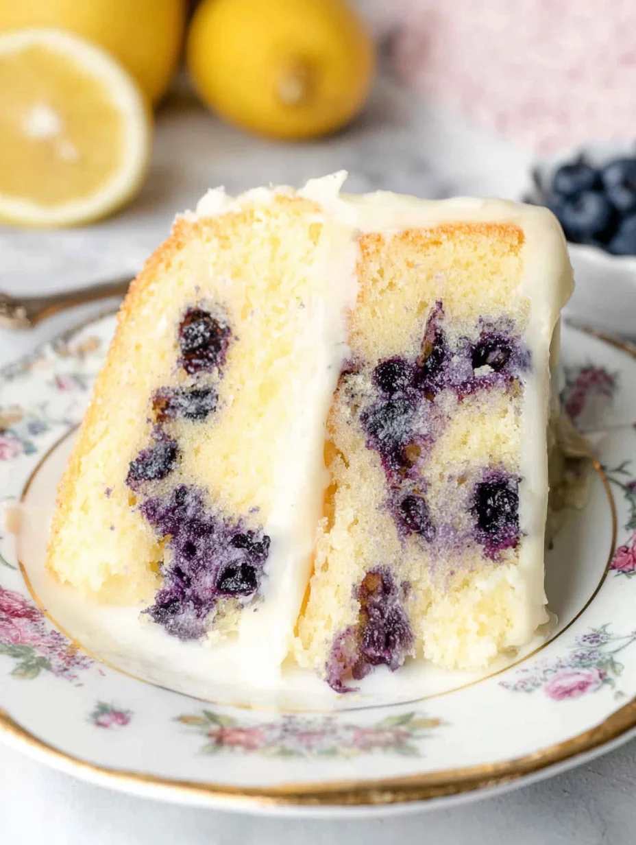 Lemon Blueberry Cake