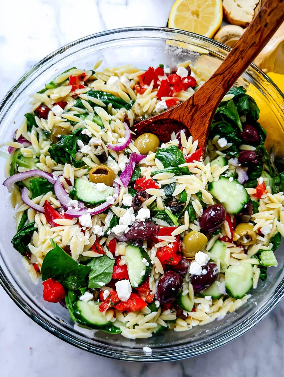 Mediterranean Orzo Salad