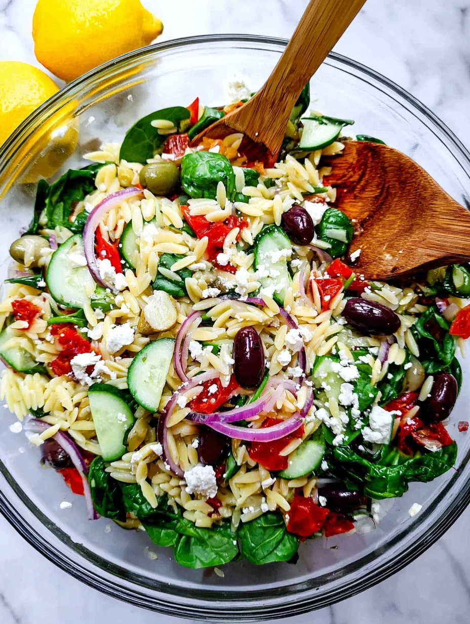 Mediterranean Orzo Salad