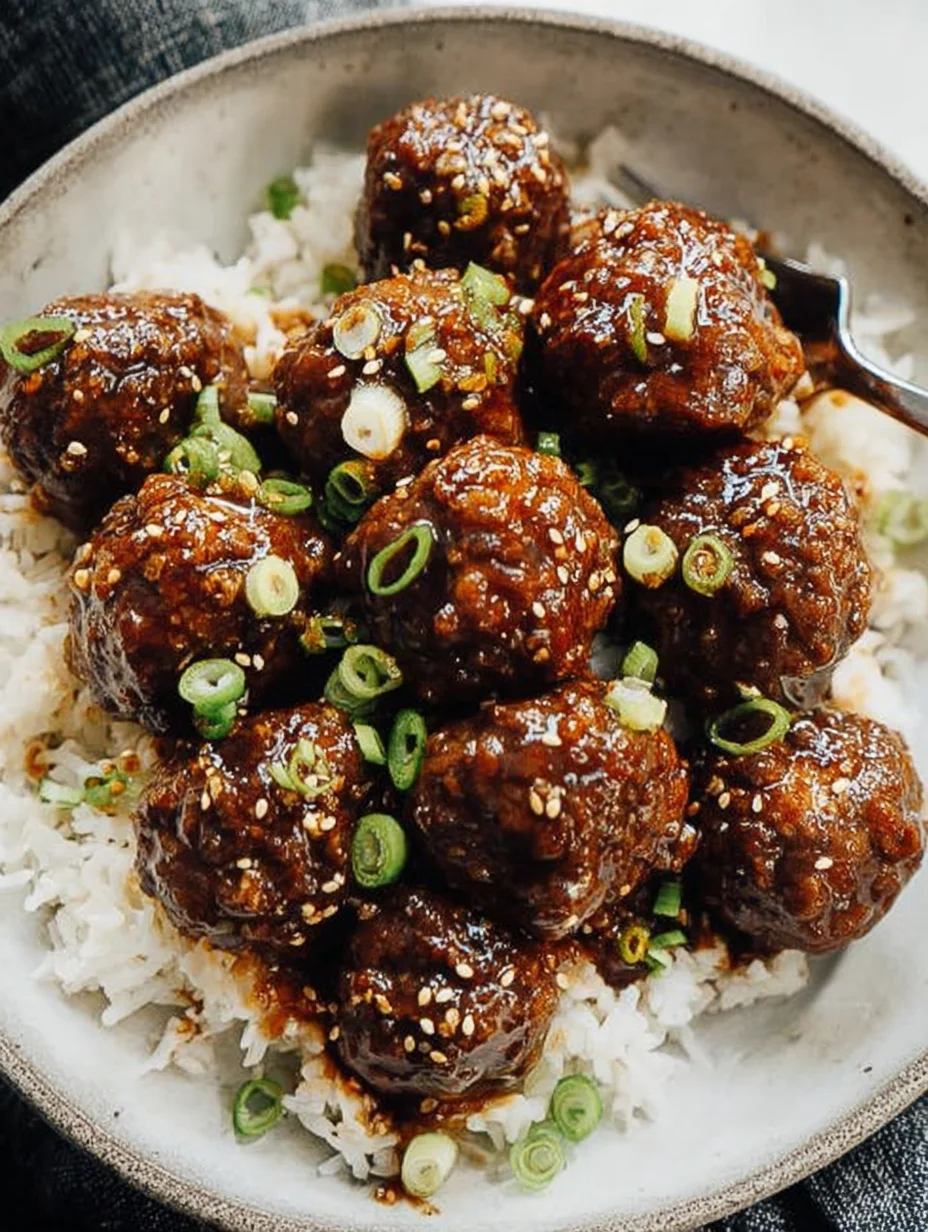 Mongolian Meatballs