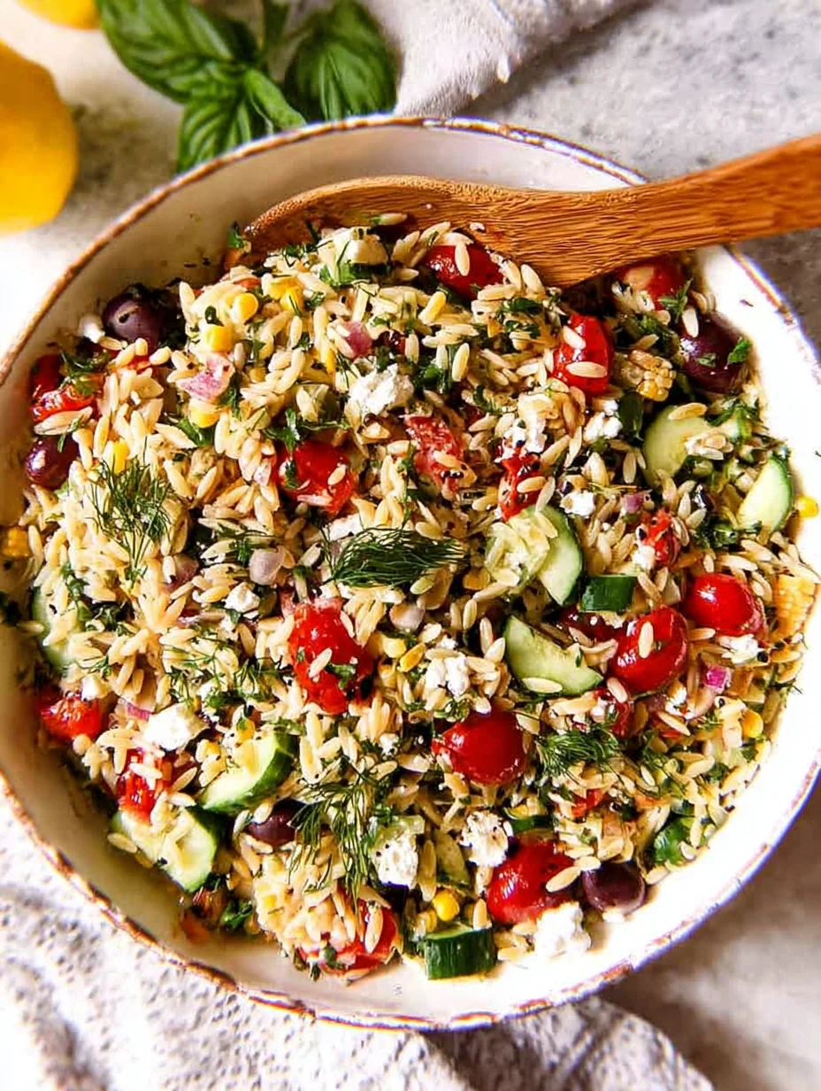 Orzo Pasta Salad