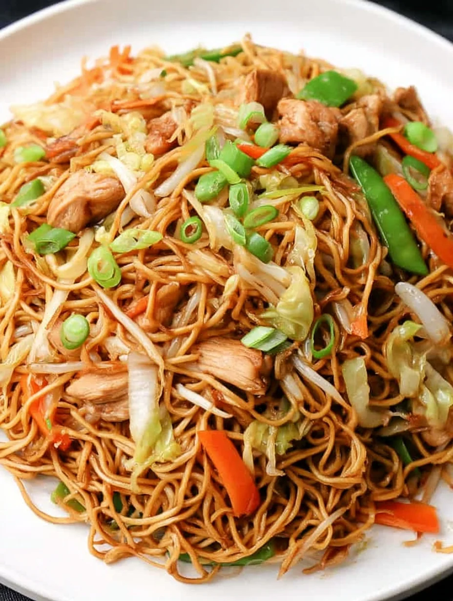 Quick & Easy Chicken Chow Mein