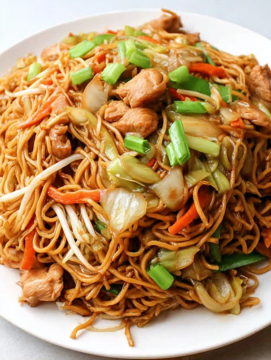 Quick & Easy Chicken Chow Mein